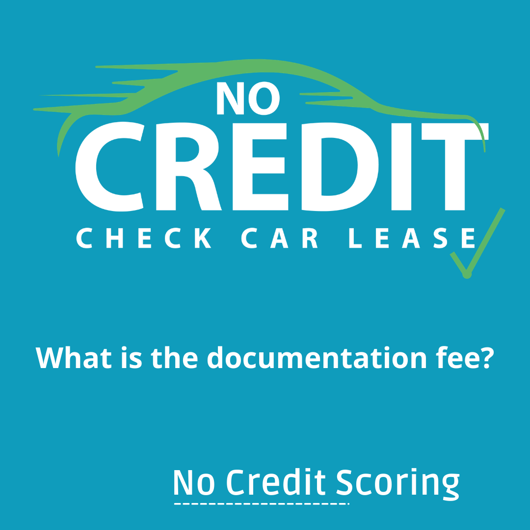 used car documentation fee