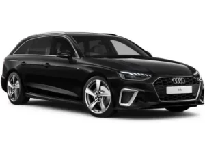 Audi A4 Avant 40 TFSI Black Edition [C+S] on a No Credit Check Car Lease
