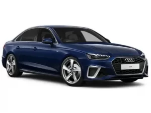 Audi A4 Saloon 40 TFSI Black Edition [C+S] on a No Credit Check Car Lease